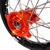 KKE 14"*1.4/12"*1.6 Kid's Small Wheels Rims Set Fit KTM SX 65 2025-2026 Orange&Black