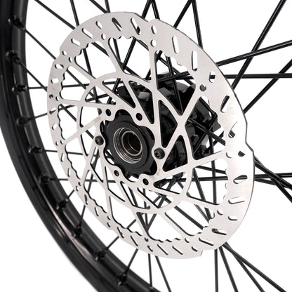 US Stock KKE 1.6*19" & 1.85*16" New Style E-bike Wheels Rim For SurRon Light Bee-X 2019-2025 Black