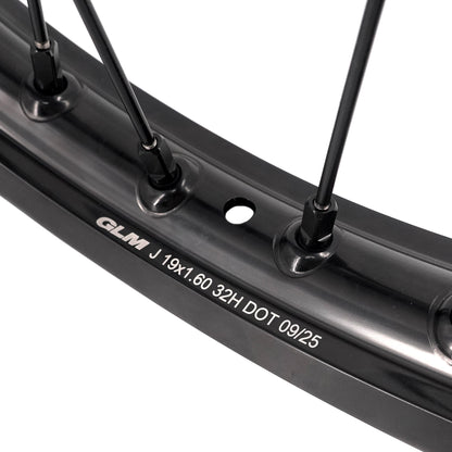 US Stock KKE 1.6*19" & 1.85*16" New Style E-bike Wheels Rim For SurRon Light Bee-X 2019-2025 Black