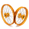 KKE 21 & 19 Wheels Gold Rims For SUZUKI RM125 2001-2007 RM250 2001-2008