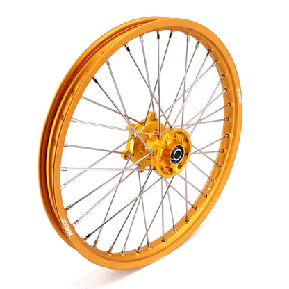KKE 21 & 19 GLM Gold Wheels for SUZUKI RM125 RM250 1996-2000