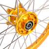 KKE 21 & 19 GLM Gold Wheels for SUZUKI RM125 RM250 1996-2000