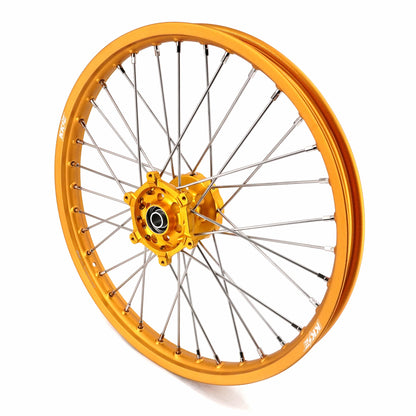 KKE 21 & 19 GLM Gold Wheels for SUZUKI RM125 RM250 1996-2000