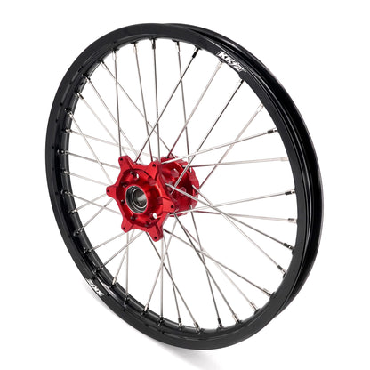 KKE 21 & 18 Spoked Enduro Wheels Rims Set FOR BETA RR 2013-2024 Red