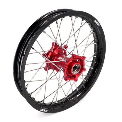 KKE 21 & 18 Spoked Enduro Wheels Rims Set FOR BETA RR 2013-2024 Red