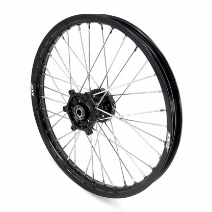 KKE 21/18 Enduro Off Road Wheels Rim Fit For SUZUKI DRZ400SM 2005-2024 Black Hub