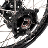 KKE 21/18 Enduro Off Road Wheels Rim Fit For SUZUKI DRZ400SM 2005-2024 Black Hub