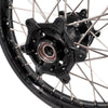 KKE 21/18 Enduro Dirtbike Wheel Rim For SUZUKI DRZ400 DRZ400S DRZ400E Black Hub & Rim
