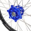 KKE 21 & 18 Enduro Wheels for YAMAHA WR250F 2001-2016 WR450F 2003-2015 Blue&Black 250mm Disc