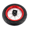 KKE 1.85*12’‘ & 2.15*12’‘ E-Bike Mini Wheels Kit with Tires Fit For Rawrr Mantis X 2024-2025 Red Rims