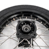 KKE 1.85*12’‘ & 2.15*12’‘ E-Bike Mini Wheels Kit with Tires Fit For Rawrr Mantis X 2024-2025 Black