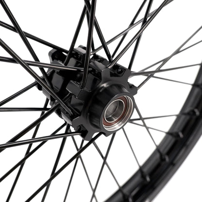 US Stock KKE 1.6*19" & 1.85*16" E-Moto Wheels Rims Fit E-Ride PRO-SS 3.0/ E-Ride PRO SR Black