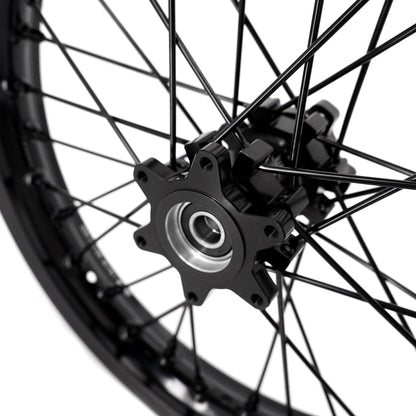 US Stock KKE 1.6*19" & 1.85*16" E-Moto Wheels Rims Fit E-Ride PRO-SS 3.0/ E-Ride PRO SR Black