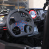 UTVMA DriftX Leather Steering Wheel With Hub (Polaris and Can Am Models)