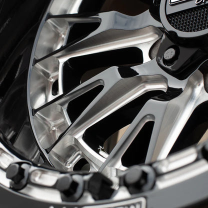 Metal FX Slayer R 15x8 beadlocks mounted on Maxxis Roxxzillas | 5/4.5