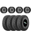 Valor Offroad V07 SATIN BLACK beadlock on Super ATV Incursion A/T