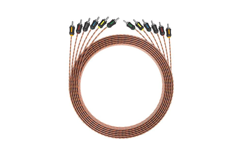 Memphis Audio | 17' 6-Channel Interconnect