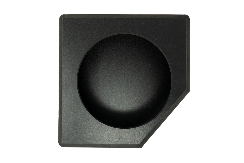 '17+ Can-Am® X3 Rear Low-Profile Passenger Side 10” Subwoofer Enclosure – Unloaded | UTVS-X3-ENC-LP-RPASS