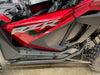 14843 EMP RZR PRO-XP and Turbo-R Rocker Knockers with Tree Kicker Nerf Bars (2 seat)