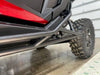 14843 EMP RZR PRO-XP and Turbo-R Rocker Knockers with Tree Kicker Nerf Bars (2 seat)