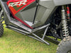 14843 EMP RZR PRO-XP and Turbo-R Rocker Knockers with Tree Kicker Nerf Bars (2 seat)