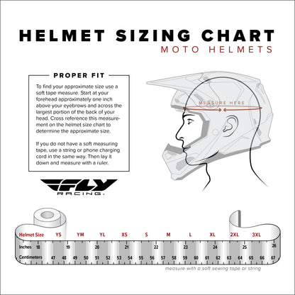 Fly Racing Kinetic Drip Youth Helmet - Grey/Black/Yellow