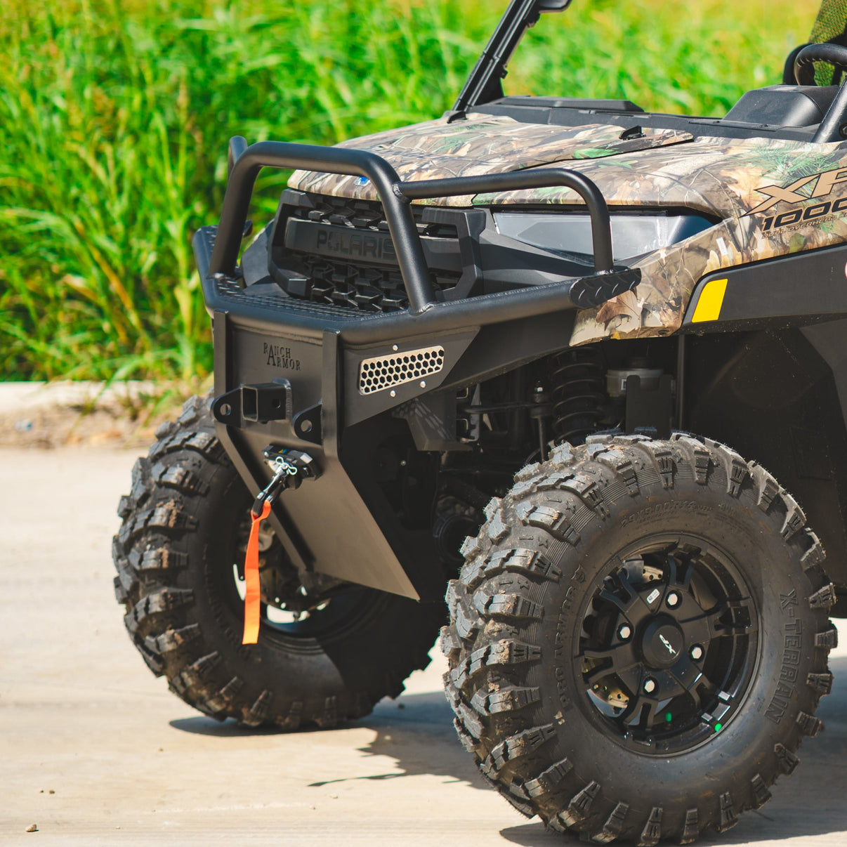 24+ Updated Polaris Ranger 1000 Ranch Armor Front Bumper 
