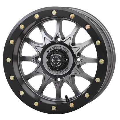 Frontline 223 beadlock Gunmetal on Obor Roc Scraper