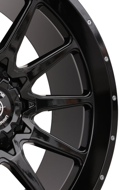 Frontline 762 wheel Gloss Black