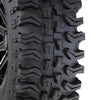 Valor V09 Satin Black Beadlock 15x10 Mounted on Frontline BDC | 4/156 Bolt Pattern