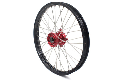 KKE 21 & 18 Enduro Wheels Rims for Husqvarna TE TC FE FC SMR TXC  2000-2013 Red Hubs