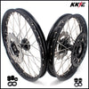 KKE 21" 19" MX Cast Dirt Bike Wheels Set For HONDA CRF250R 04-13 CRF450R 02-12 CR125R/250R 02-13