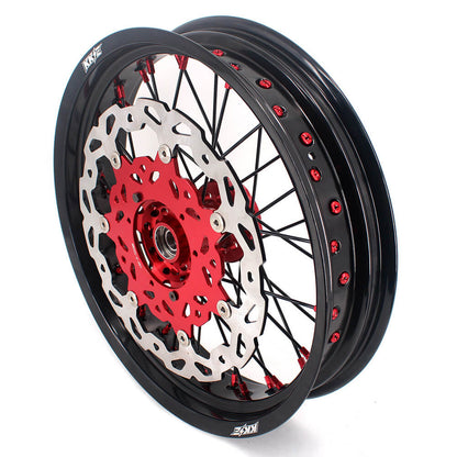 KKE 17 Inch Supermoto Wheels Fit for Honda CRF450L 2019-2021 CRF250R CRF450R 2025