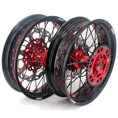 KKE 17 Inch Supermoto Wheels Fit for Honda CRF450L 2019-2021 CRF250R CRF450R 2025