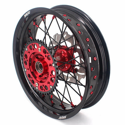 KKE 17 Inch Supermoto Wheels Fit for Honda CRF450L 2019-2021 CRF250R CRF450R 2025