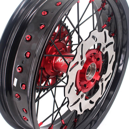 KKE 17 Inch Supermoto Wheels Fit for Honda CRF450L 2019-2021 CRF250R CRF450R 2025