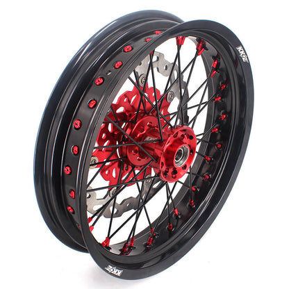 KKE 17 Inch Supermoto Wheels Fit for Honda CRF450L 2019-2021 CRF250R CRF450R 2025