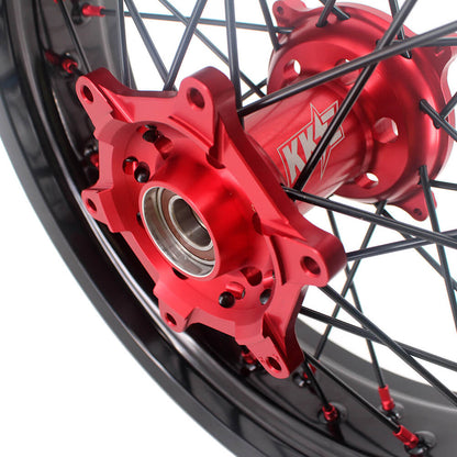 KKE 17 Inch Supermoto Wheels Fit for Honda CRF450L 2019-2021 CRF250R CRF450R 2025