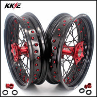 KKE 17 Inch Supermoto Wheels Fit for Honda CRF450L 2019-2021 CRF250R CRF450R 2025