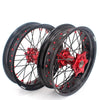 KKE 17 Inch Supermoto Wheels Fit for Honda CRF450L 2019-2021 CRF250R CRF450R 2025