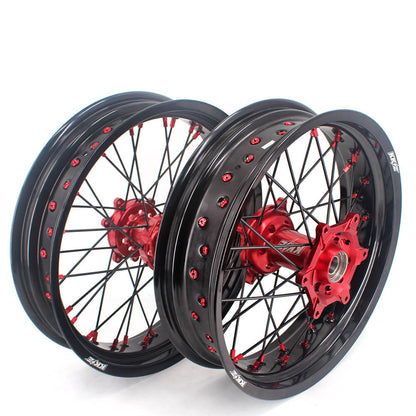 KKE 17 Inch Supermoto Wheels Fit for Honda CRF450L 2019-2021 CRF250R CRF450R 2025