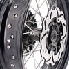 KKE 17 Inch Supermoto Rims for Honda CRF250R 04-13 CRF450R 02-12 Black