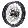 KKE 17 Inch Supermoto Rims for Honda CRF250R 04-13 CRF450R 02-12 Black