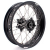KKE 17 Inch Supermoto Rims for Honda CRF250R 04-13 CRF450R 02-12 Black