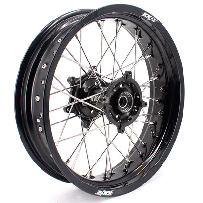 KKE 17 Inch Supermoto Rims for Honda CRF250R 04-13 CRF450R 02-12 Black