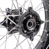 KKE 17 Inch Supermoto Rims for Honda CRF250R 04-13 CRF450R 02-12 Black