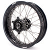 KKE 17 Inch Supermoto Rims for Honda CRF250R 04-13 CRF450R 02-12 Black