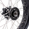 KKE 17 Inch Supermoto Rims for Honda CRF250R 04-13 CRF450R 02-12 Black