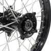 KKE 21 & 19 Wheels for HUSQVARNA TE TC FE FC SMR TXC 2000-2013 Black