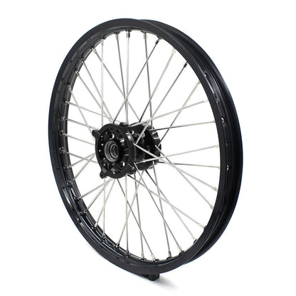 KKE 21 & 19 Wheels for HUSQVARNA TE TC FE FC SMR TXC 2000-2013 Black